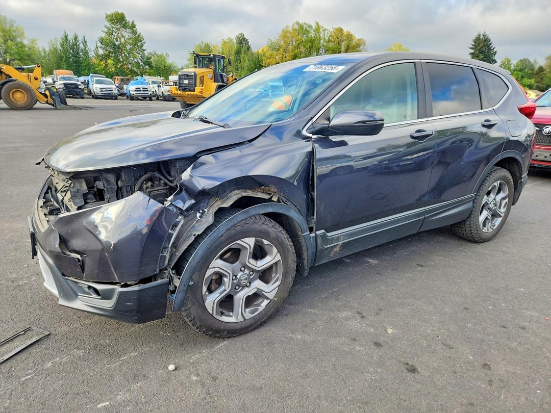 Vue de 2017 HONDA CR-V EXL, angle 1