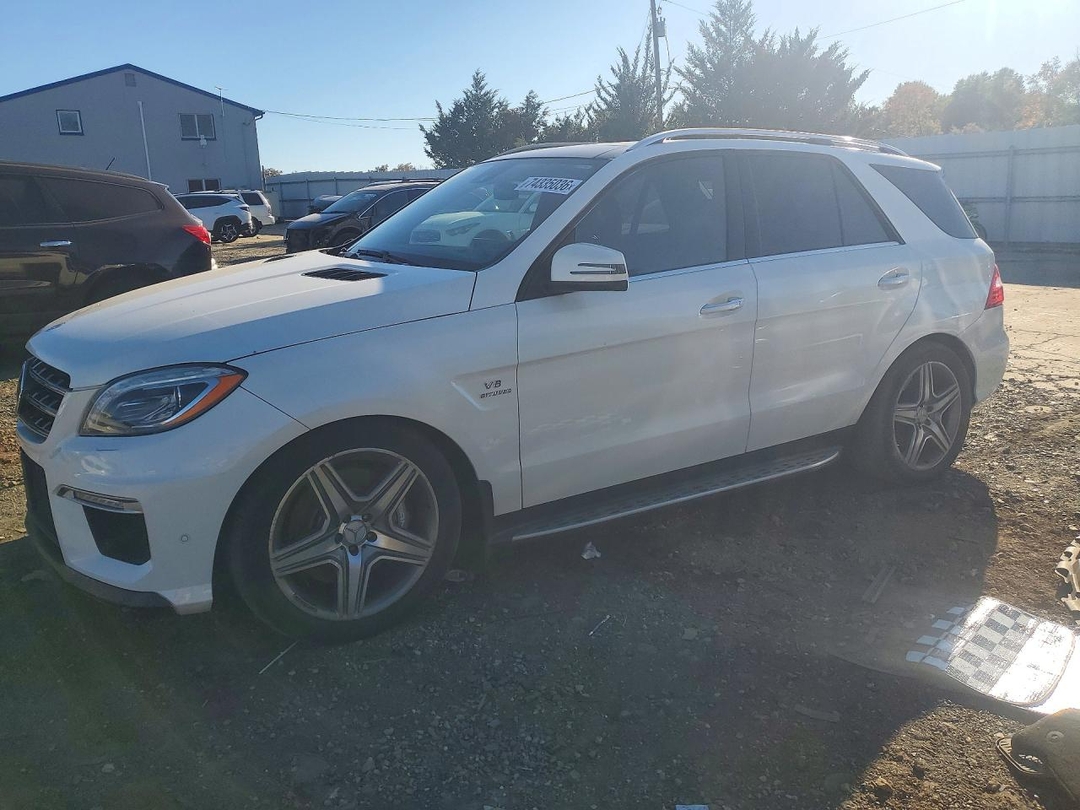 منظر 2014 MERCEDES-BENZ ML 63 AMG، زاوية 1