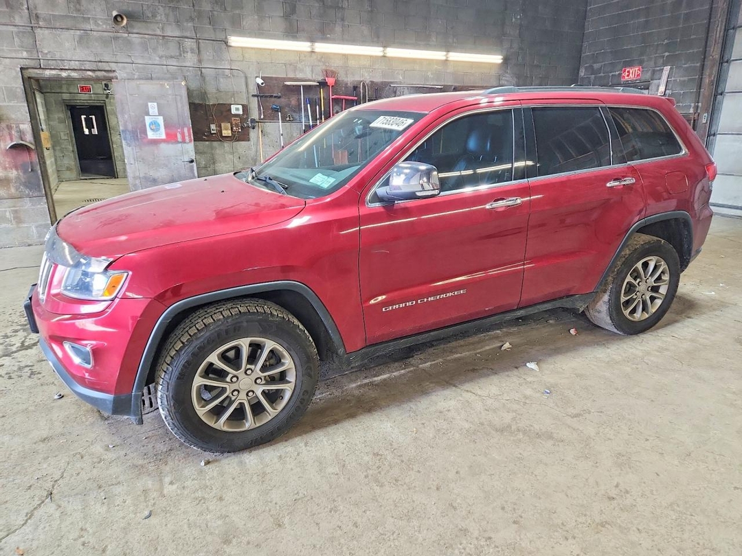 Vue de 2015 JEEP GRAND CHEROKEE LIMITED, angle 1