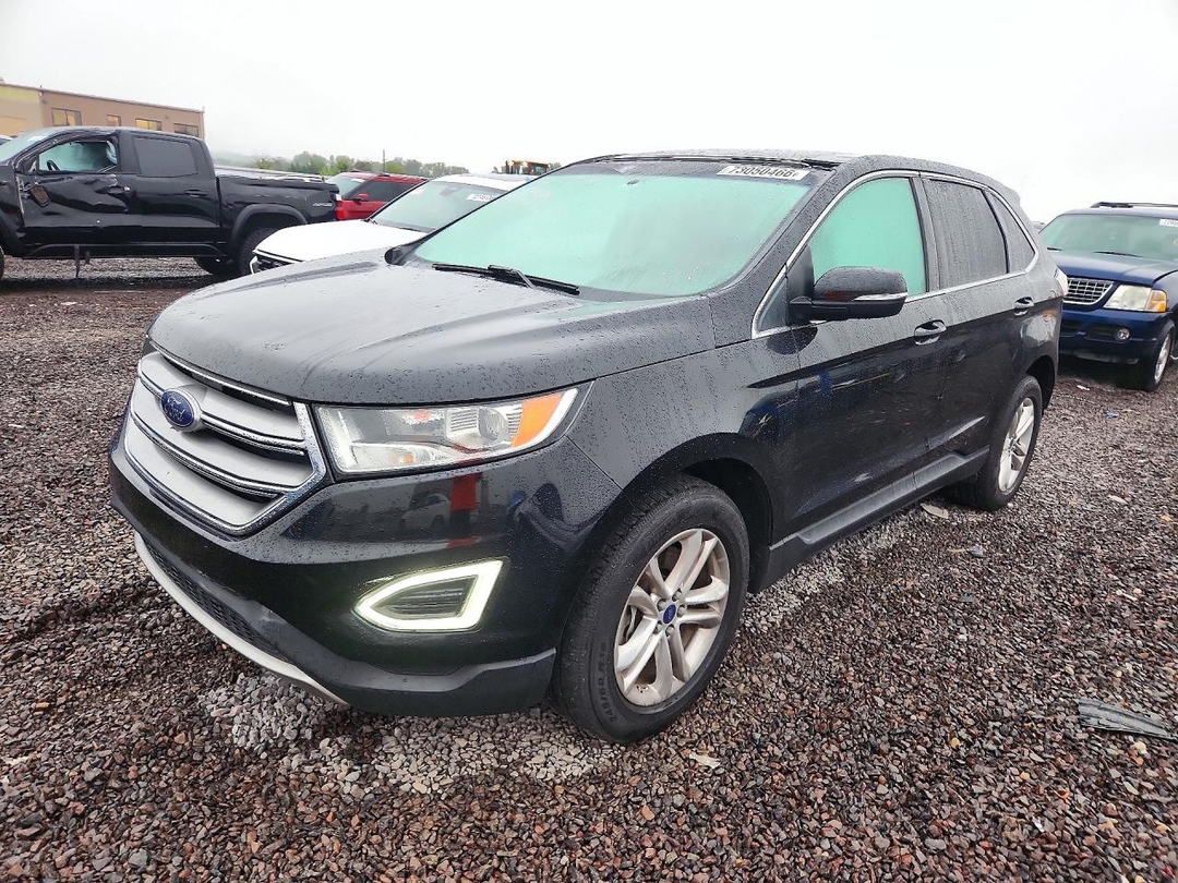 Vista de 2016 FORD EDGE SEL, ángulo 1