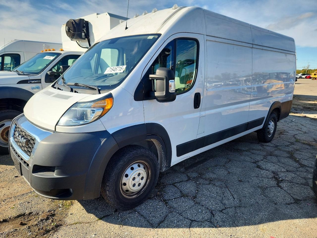 منظر 2019 RAM PROMASTER 3500 3500 HIGH، زاوية 1