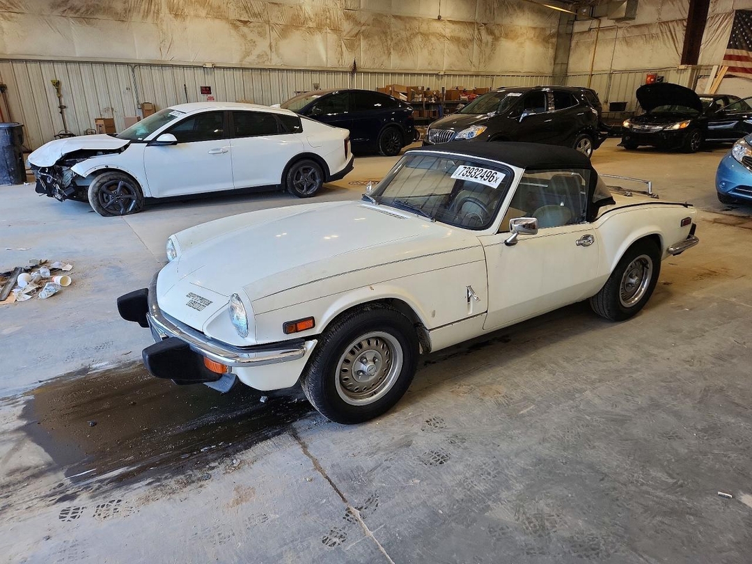 Vue de 1977 TRIUMPH CAR SPITFIRE 1500, angle 1