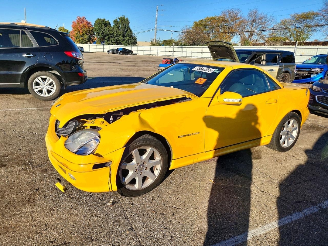منظر 2001 MERCEDES-BENZ SLK 230 KOMPRESSOR، زاوية 1