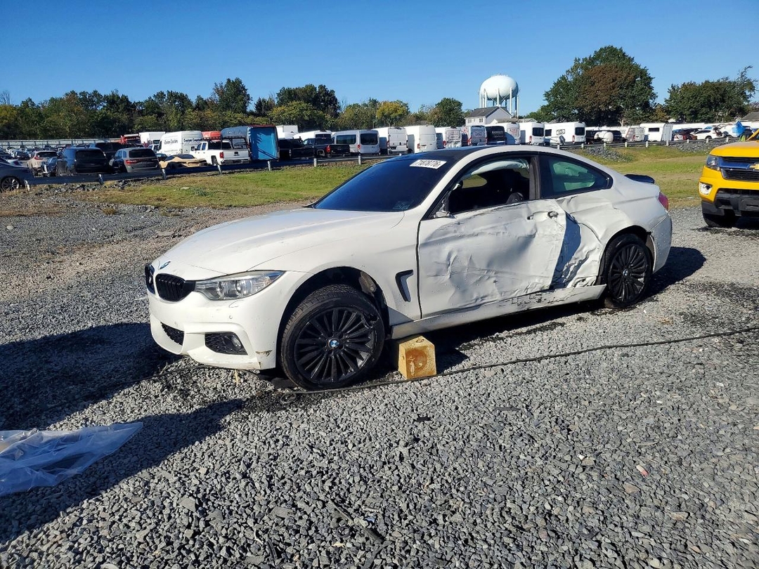Вид 2016 BMW 428 XI, угол 1
