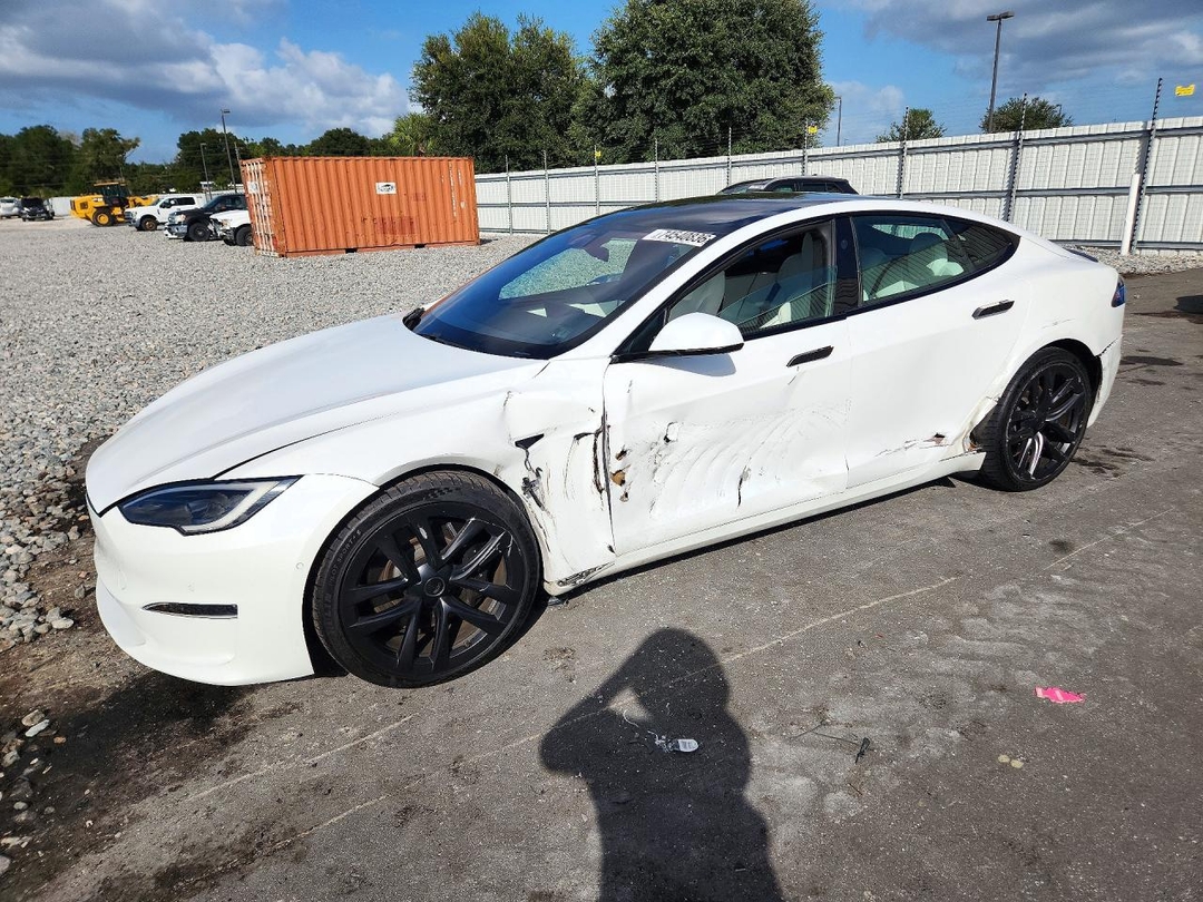 منظر 2022 TESLA MODEL S، زاوية 1
