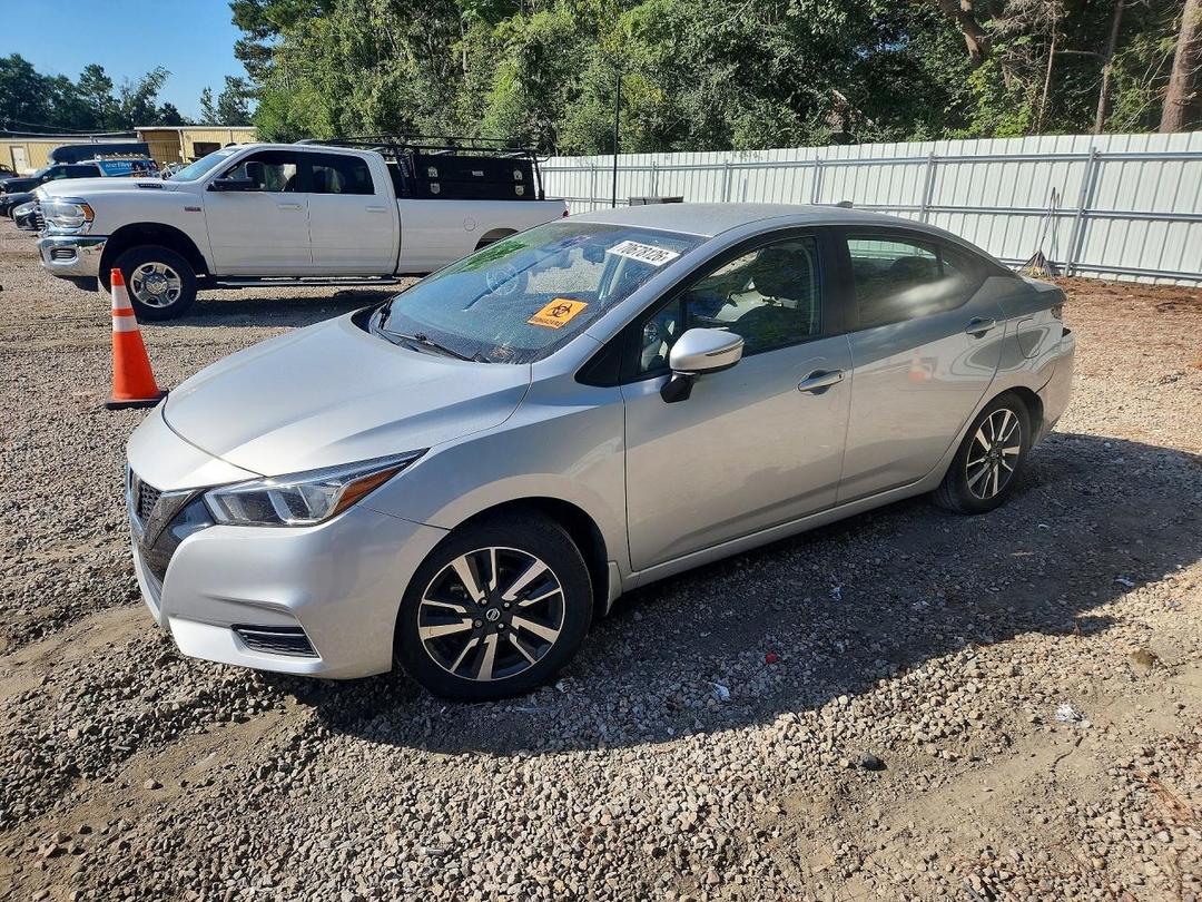 Vedere 2021 NISSAN VERSA SV, unghi 1