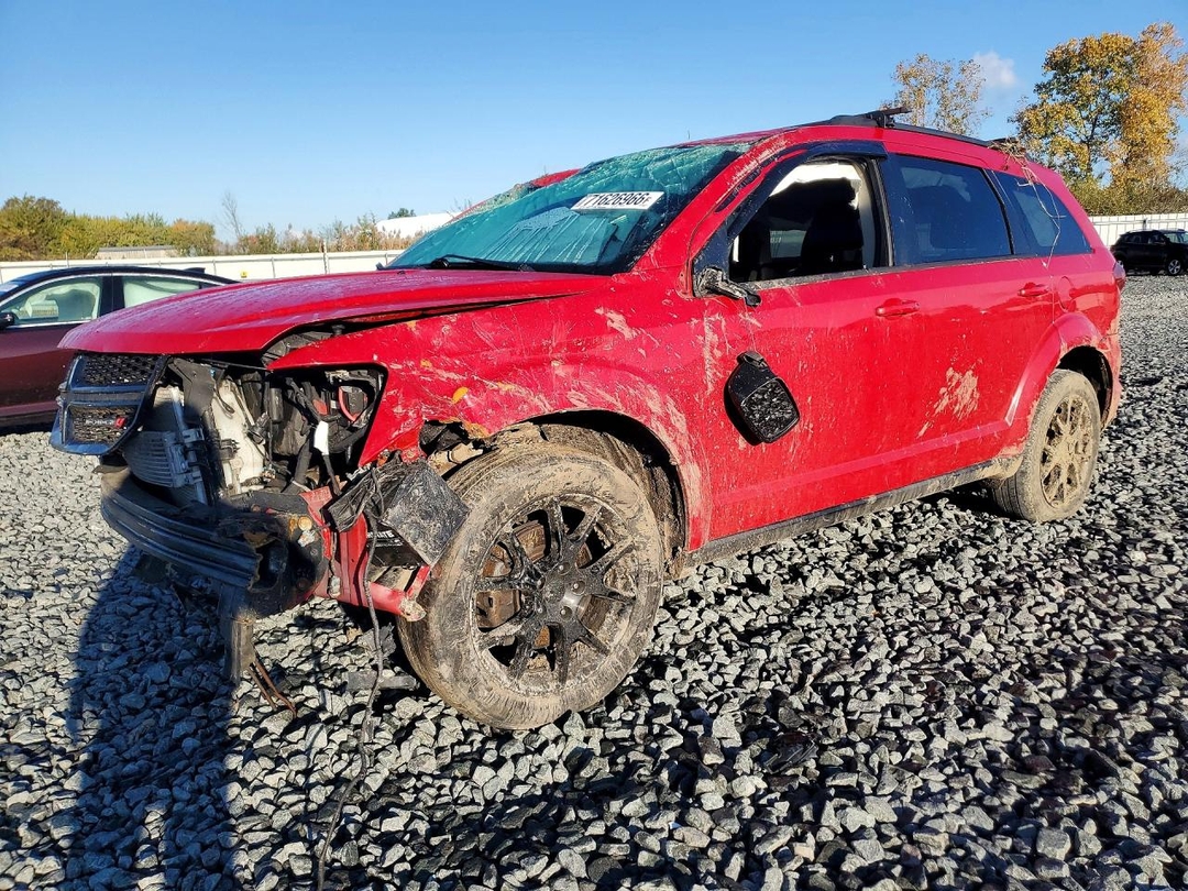 Вид 2013 DODGE JOURNEY SXT, угол 1