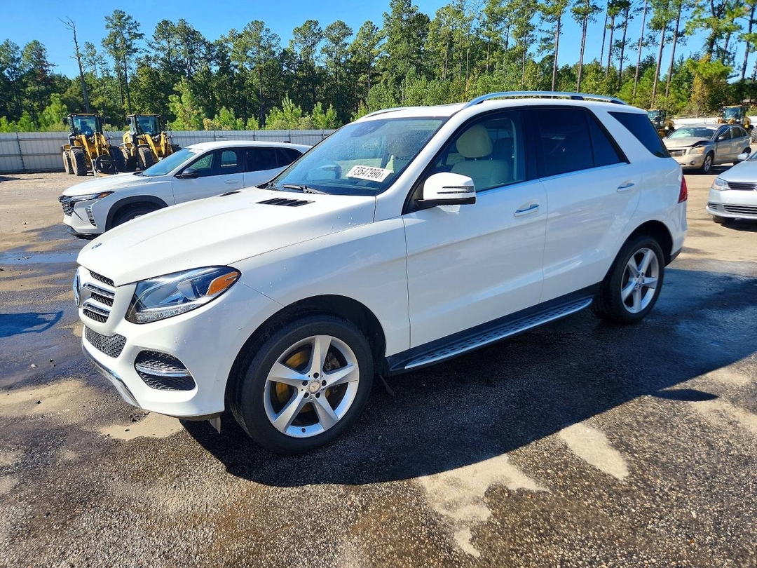 Вид 2017 MERCEDES-BENZ GLE 350, угол 1