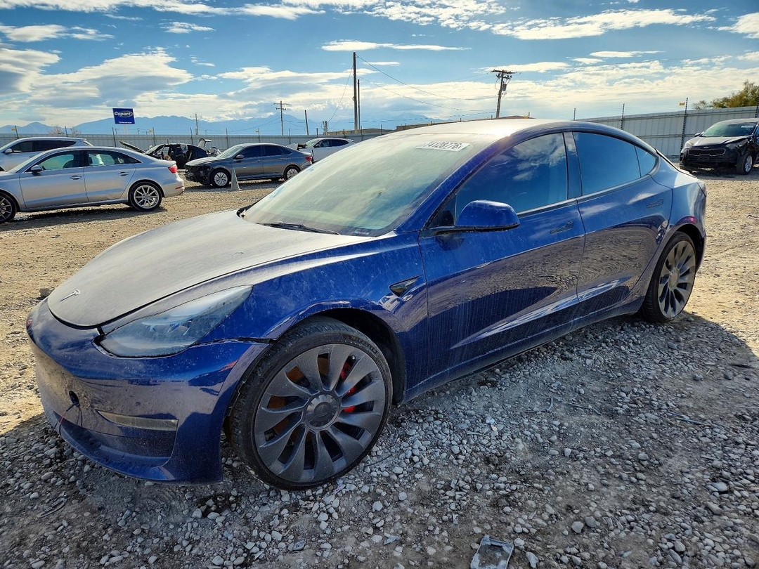 منظر 2023 TESLA MODEL 3، زاوية 1