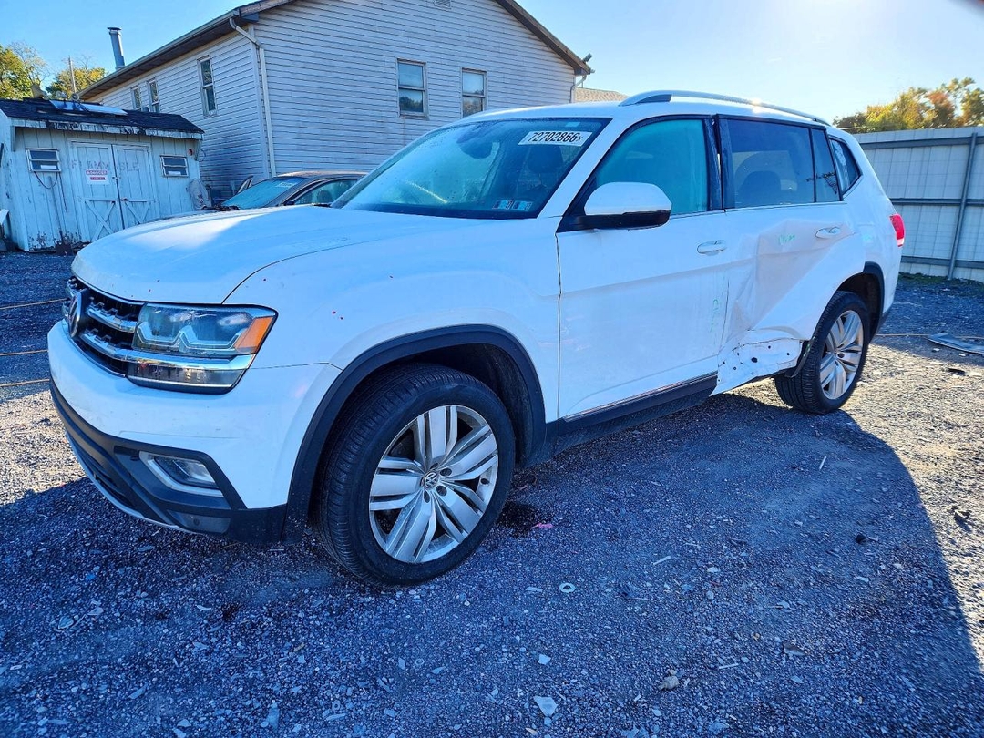 Vista de 2019 VOLKSWAGEN ATLAS SEL, ángulo 1
