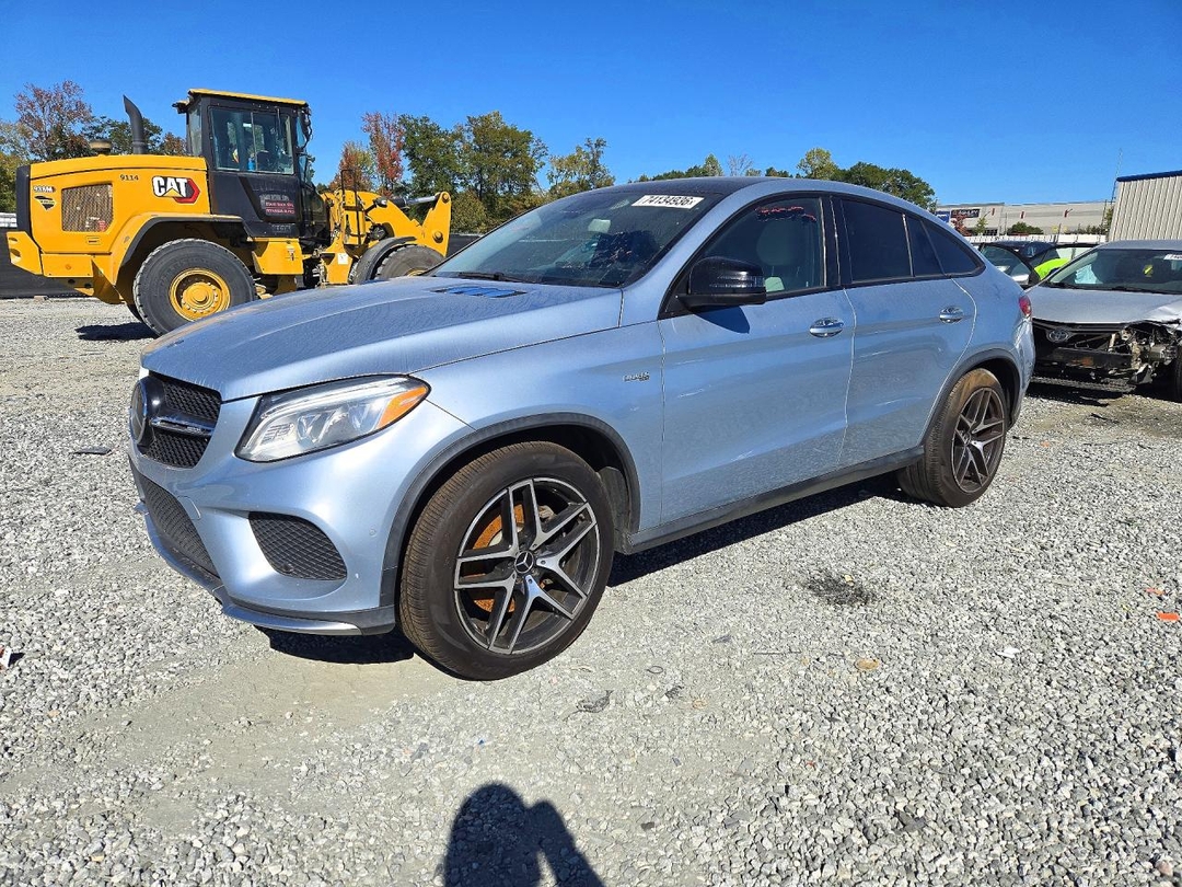 Vedere 2018 MERCEDES-BENZ GLE COUPE 43 AMG, unghi 1