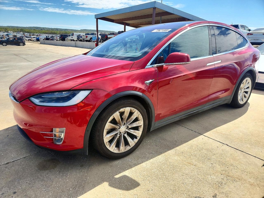منظر 2018 TESLA MODEL X، زاوية 1
