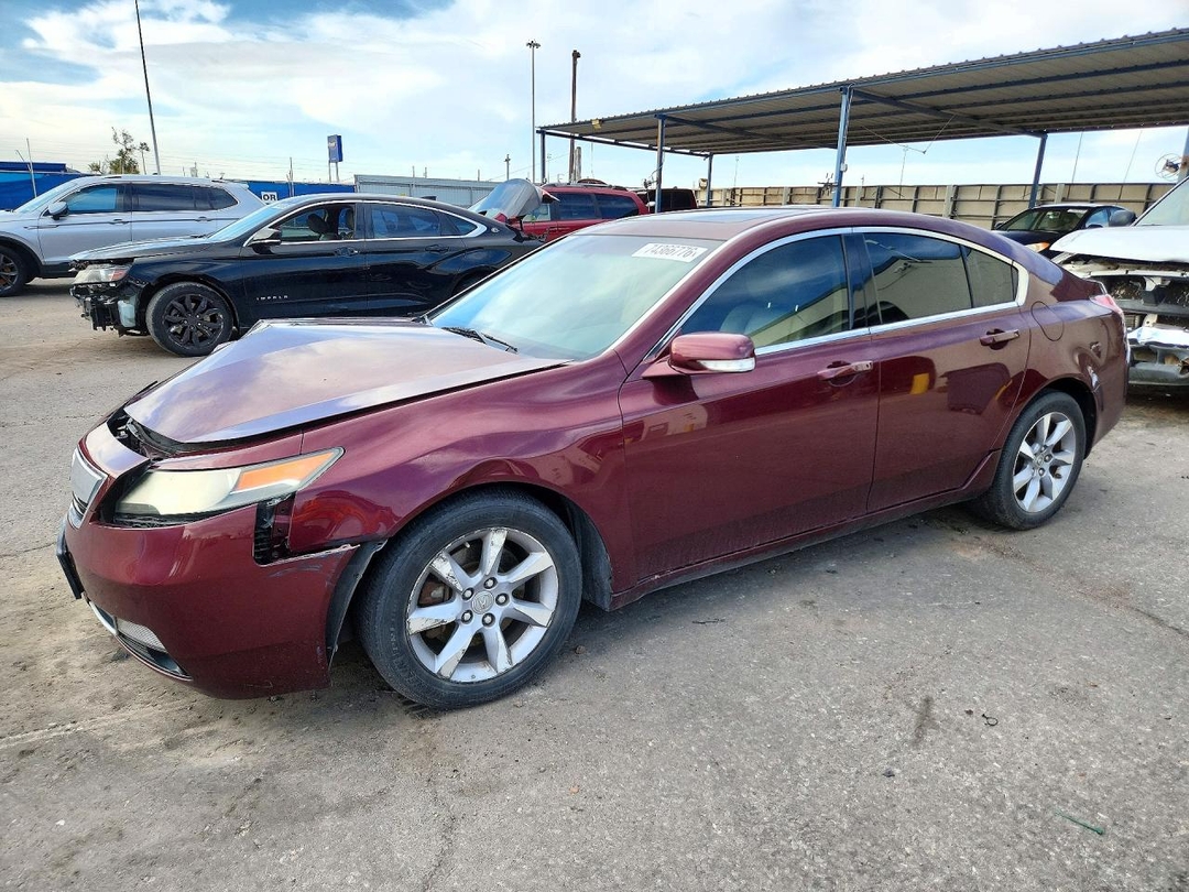 Vista de 2012 ACURA TL SE, ángulo 1