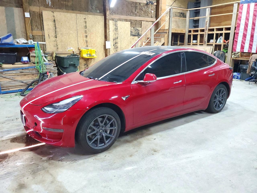 Vista de 2020 TESLA MODEL 3, ángulo 1