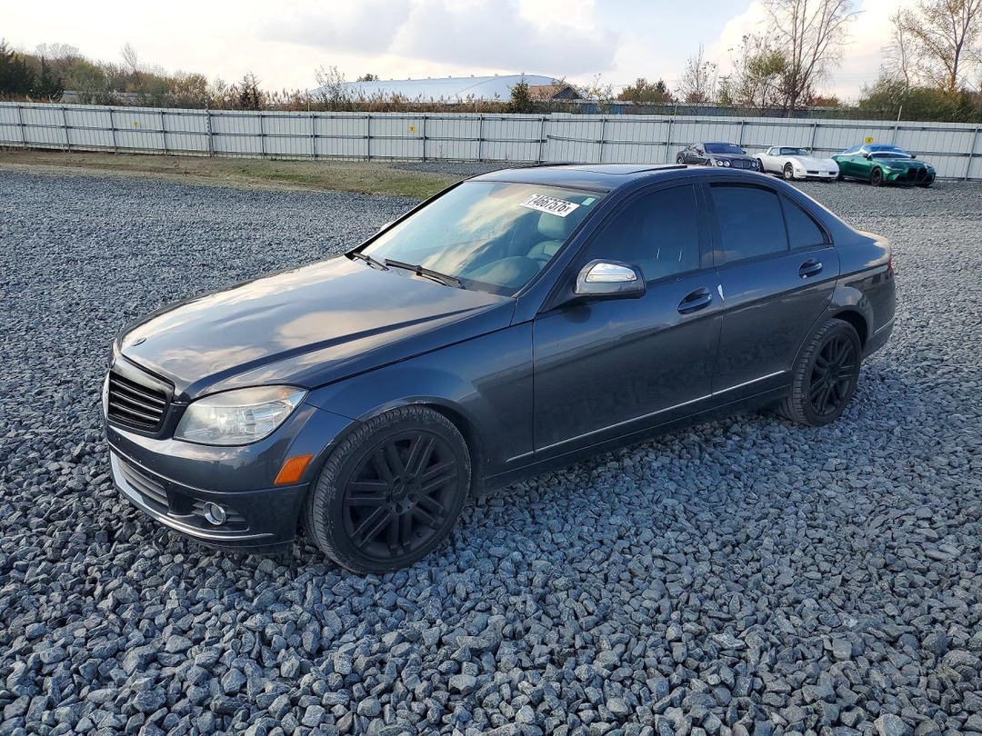2009 MERCEDES-BENZ C 300 4MATIC view, angle 1