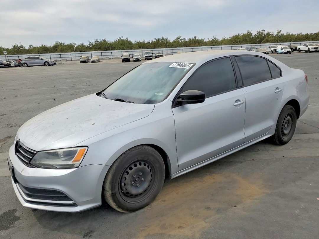 Вид 2016 VOLKSWAGEN JETTA S, угол 1