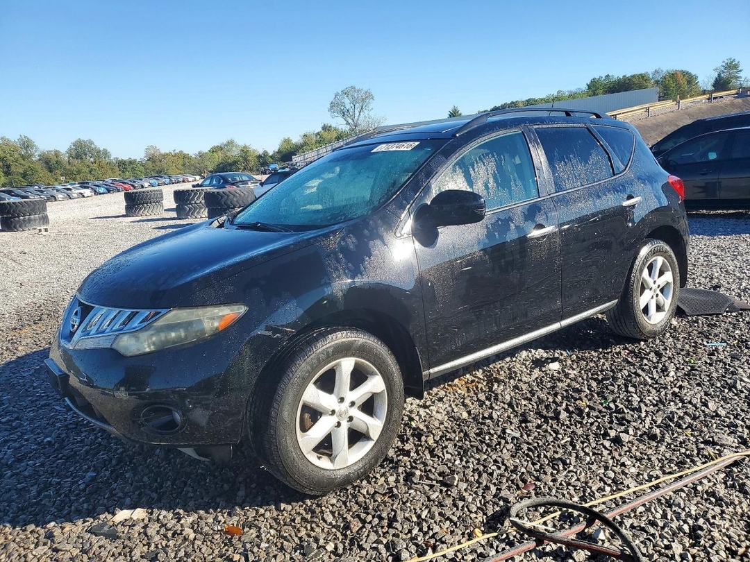 2009 NISSAN MURANO S view, angle 1