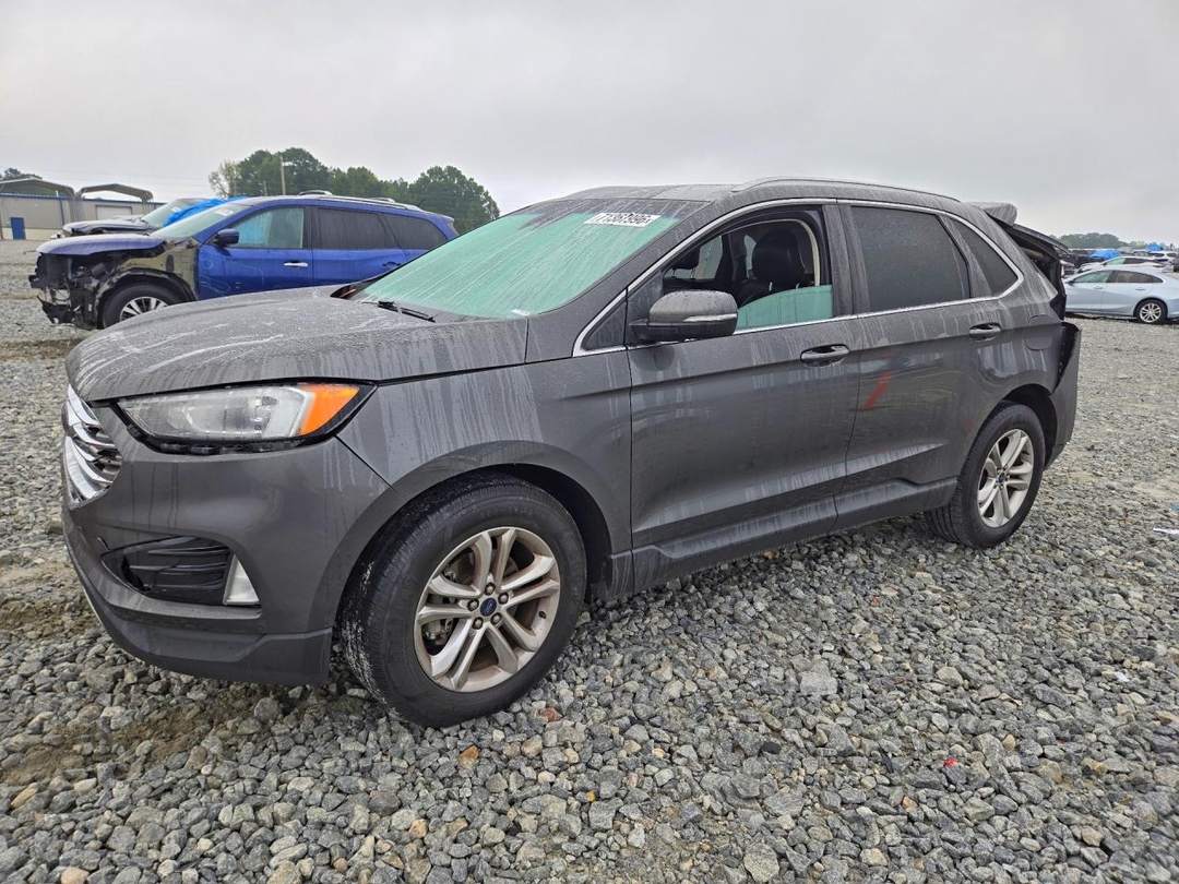 Вид 2019 FORD EDGE SEL, угол 1