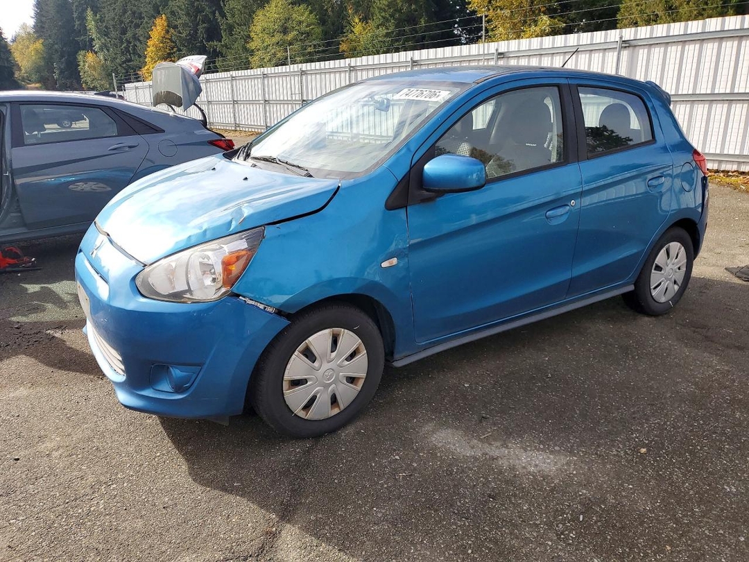 منظر 2015 MITSUBISHI MIRAGE DE، زاوية 1
