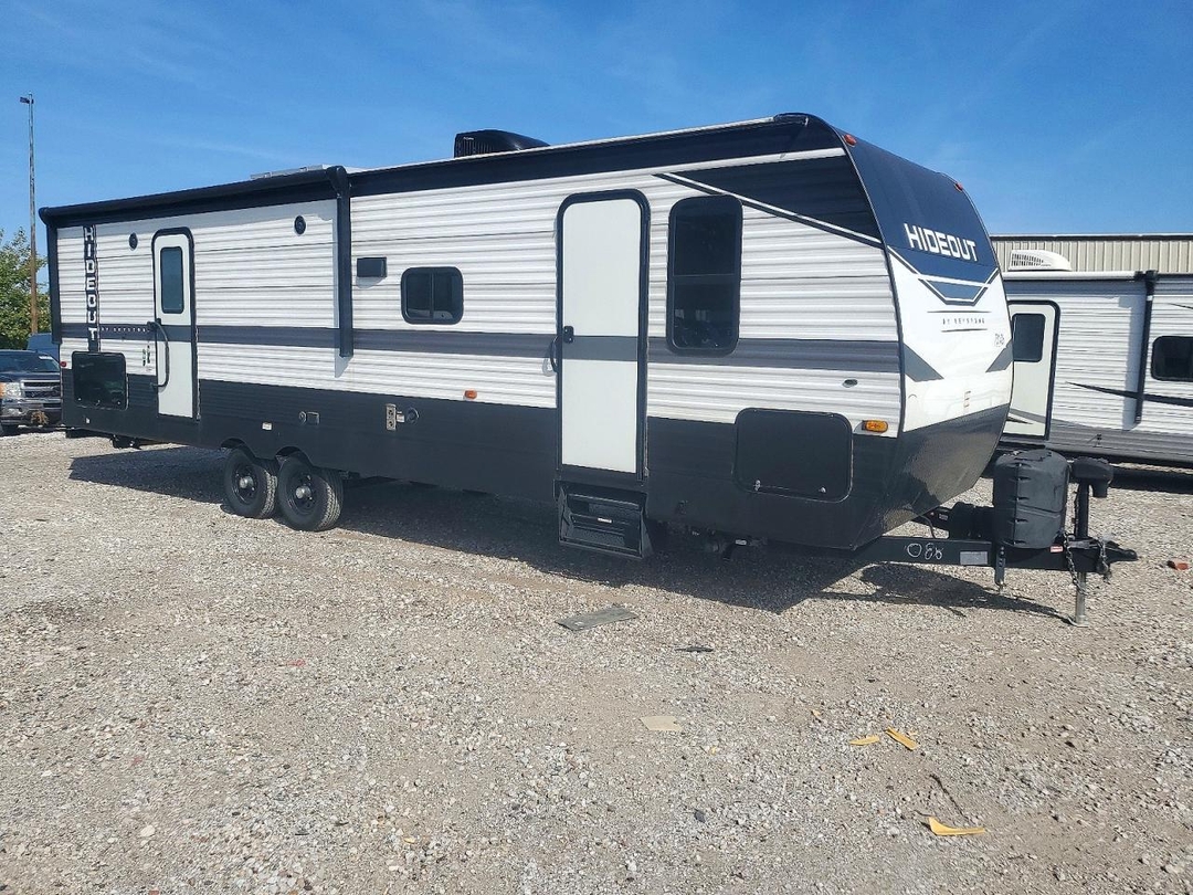 Vista de 2022 DUTCHMAN HIDEOUT TRAVEL TRAILER, ángulo 1