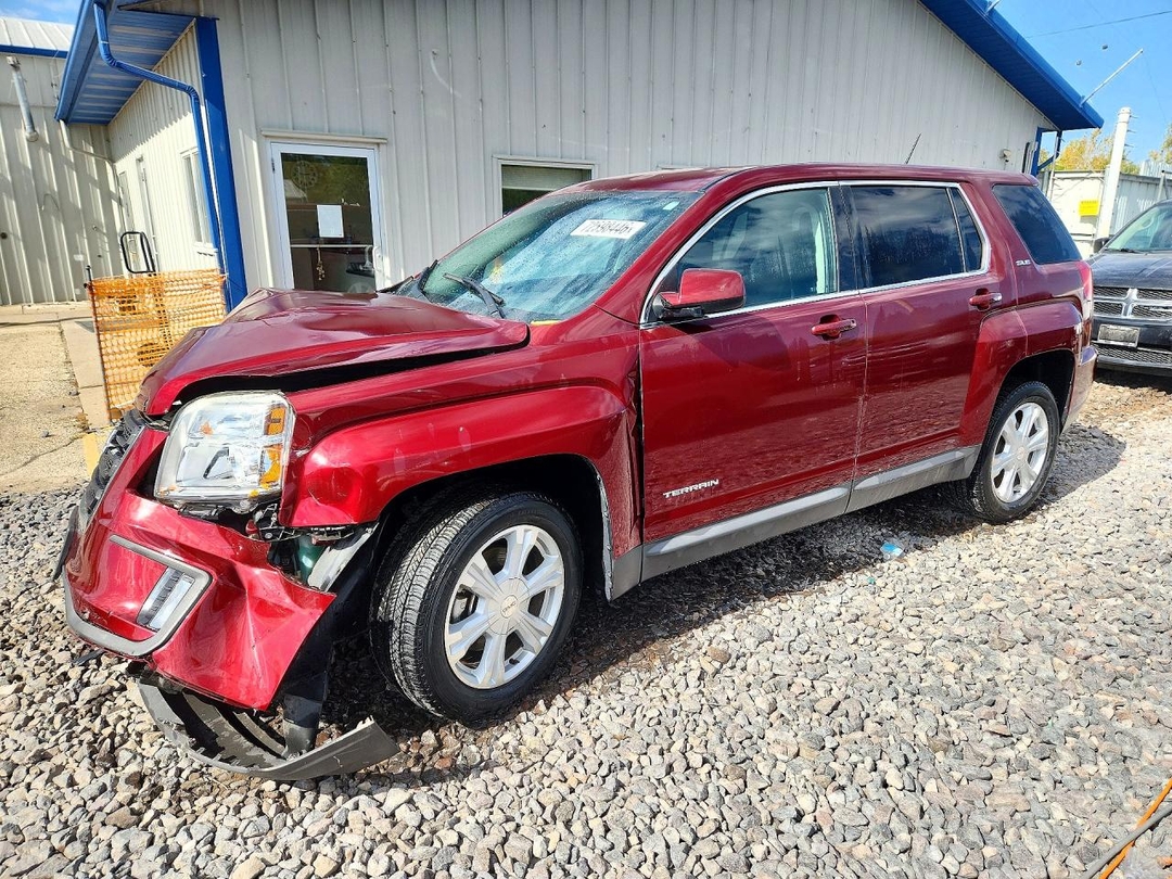 Vista de 2017 GMC TERRAIN SLE, ángulo 1