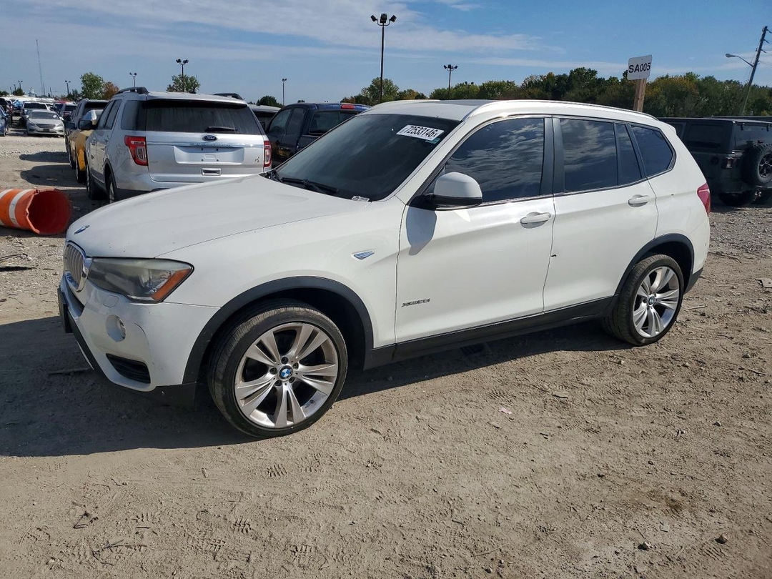 Vue de 2016 BMW X3 XDRIVE28I, angle 1