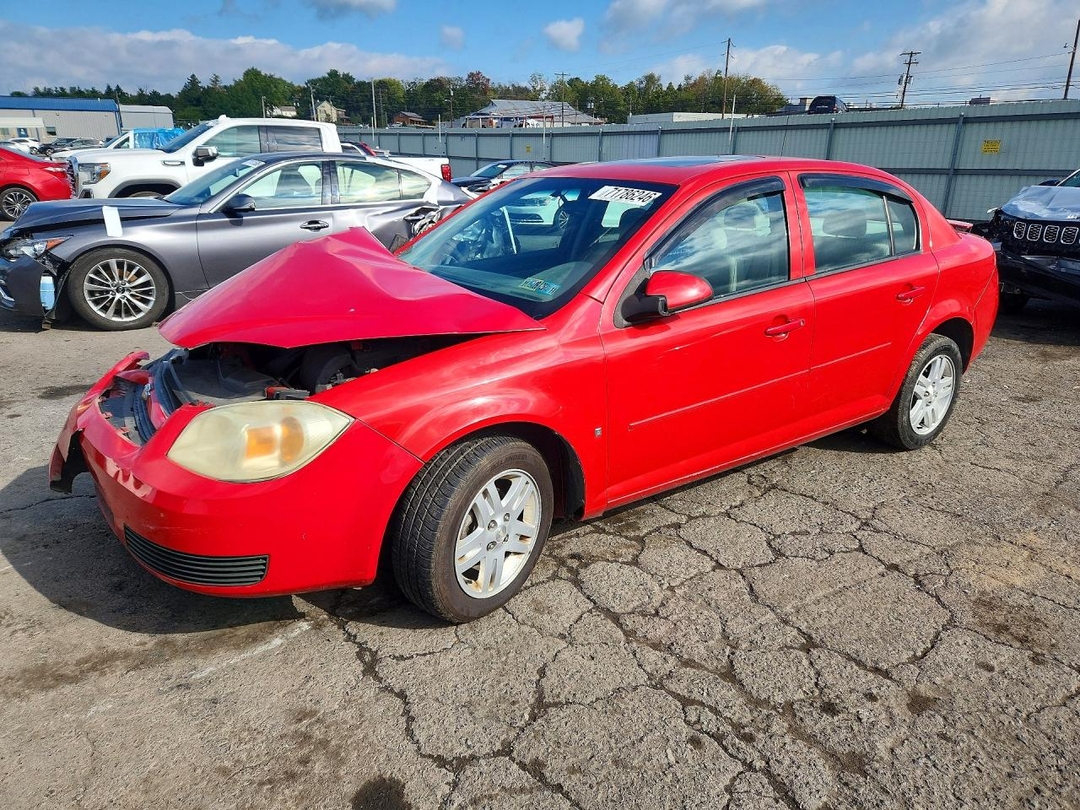 Vista de 2007 CHEVROLET COBALT LT, ángulo 1