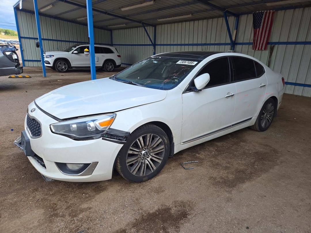 Вид 2014 KIA CADENZA PREMIUM, угол 1