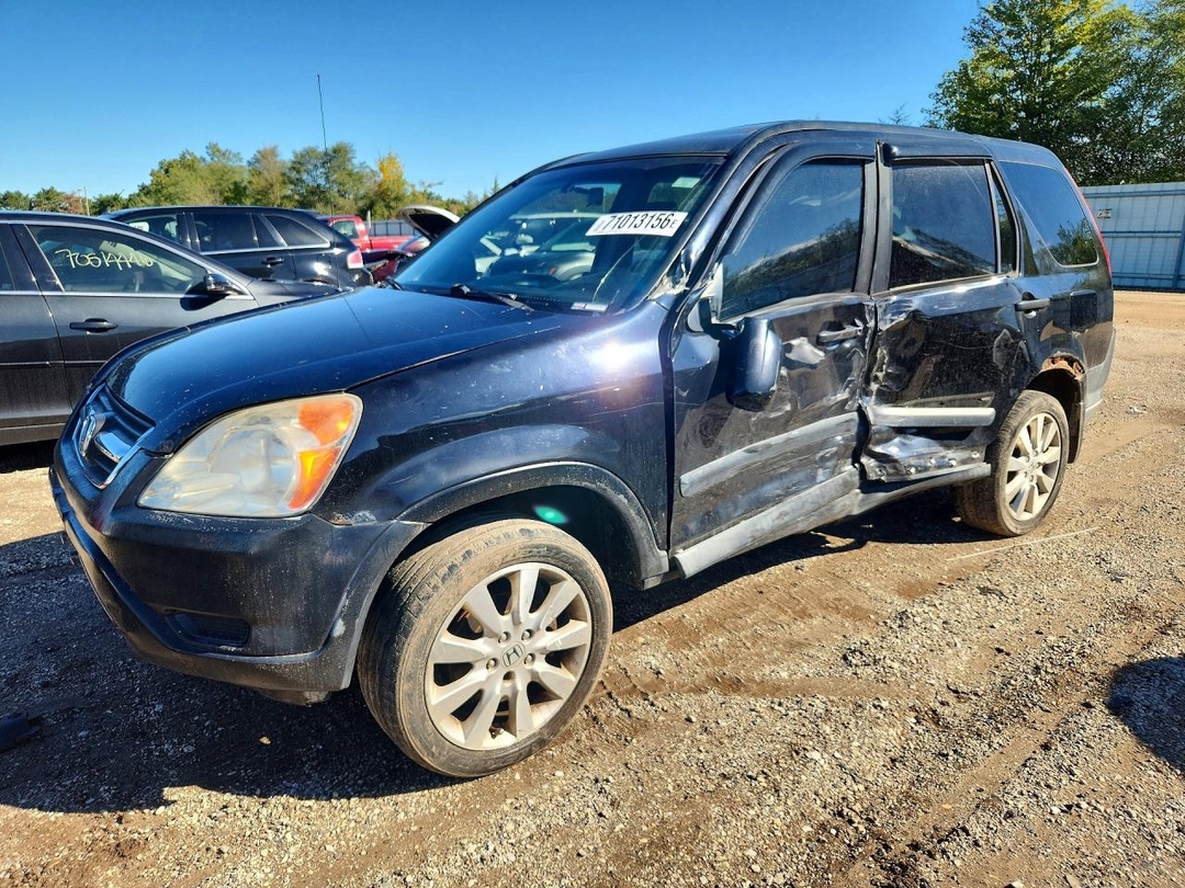 منظر 2004 HONDA CR-V EX، زاوية 1
