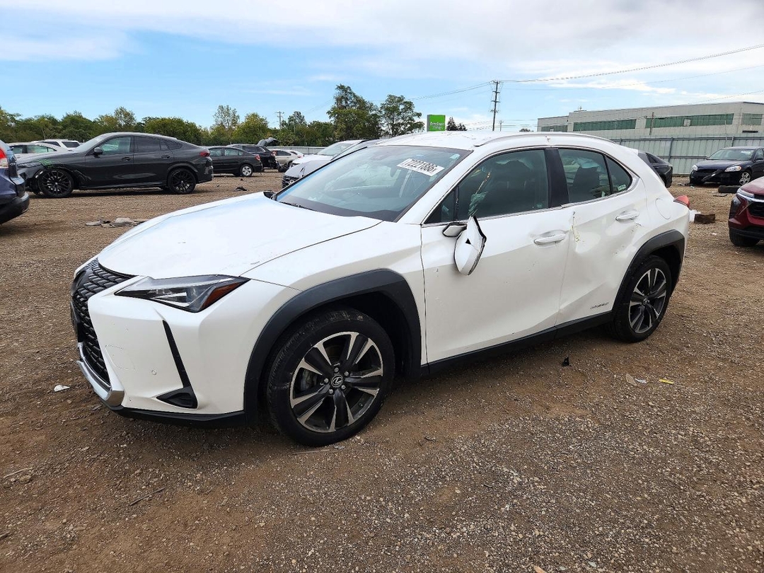 Vue de 2020 LEXUS UX 250H, angle 1
