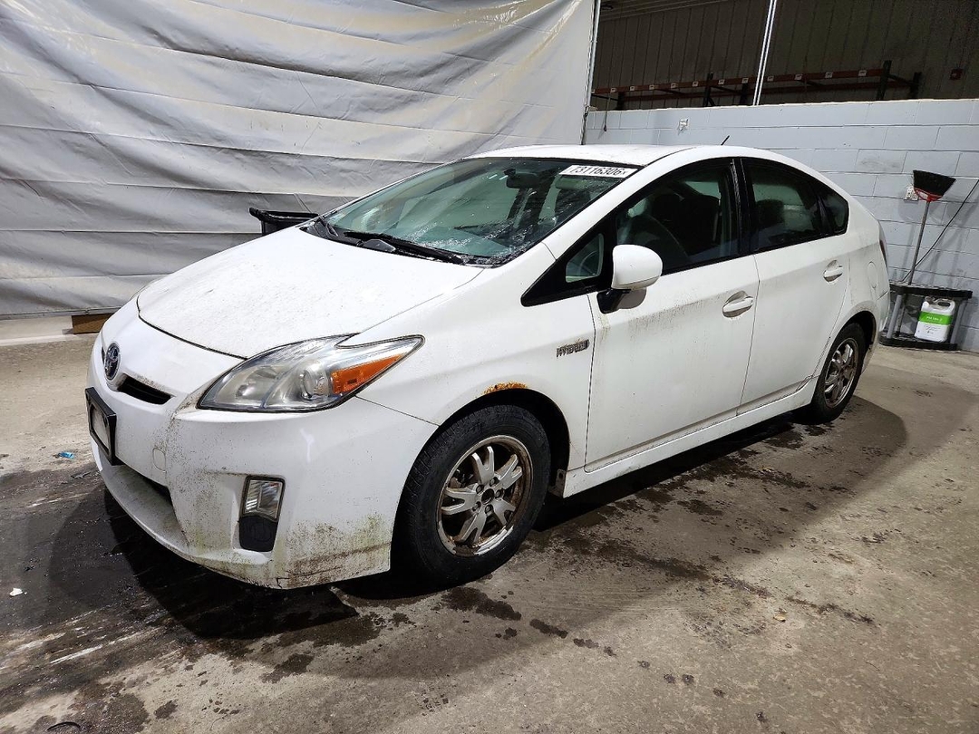 Vista de 2010 TOYOTA PRIUS, ángulo 1