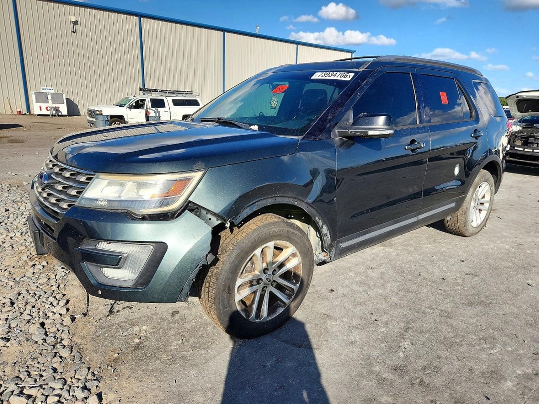 Vedere 2016 FORD EXPLORER XLT, unghi 1