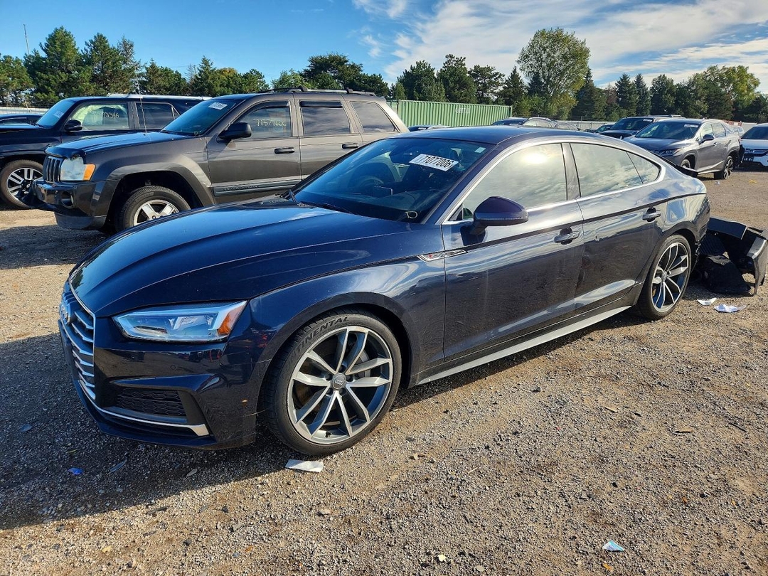 Vedere 2018 AUDI A5 PREMIUM PLUS S-LINE, unghi 1