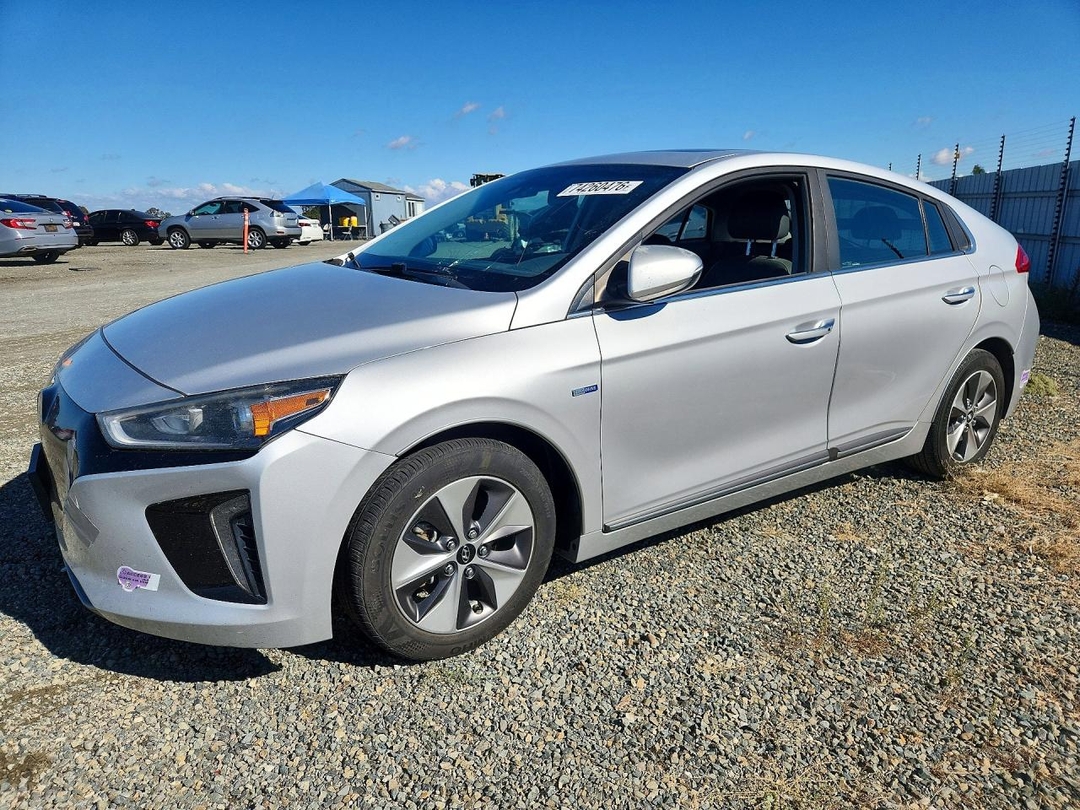 Вид 2019 HYUNDAI IONIQ LIMITED, угол 1