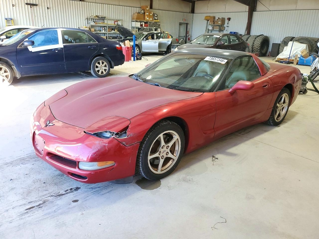 Vista de 2001 CHEVROLET CORVETTE, ángulo 1