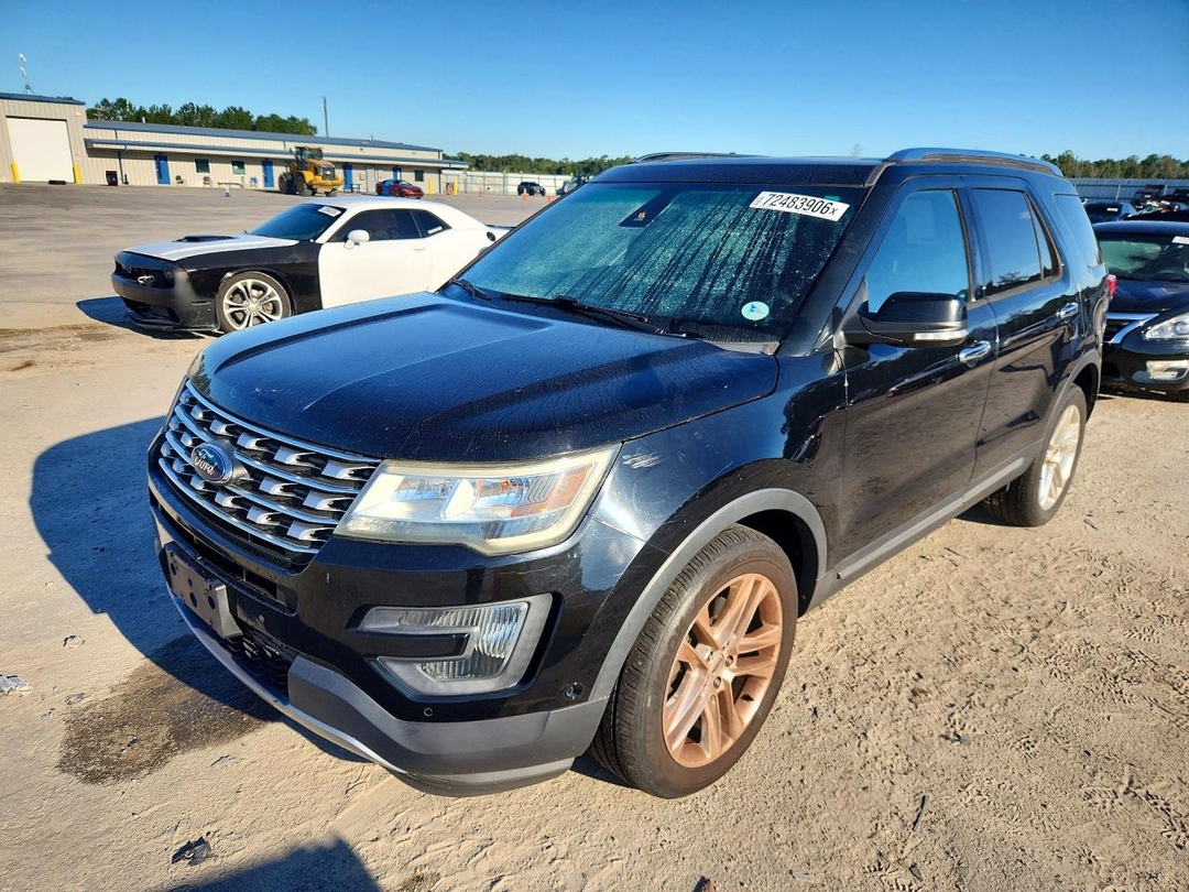 Вид 2016 FORD EXPLORER LIMITED, угол 1