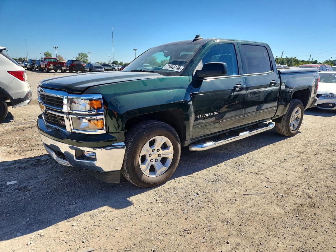 منظر 2015 CHEVROLET SILVERADO K1500 LT، زاوية 1