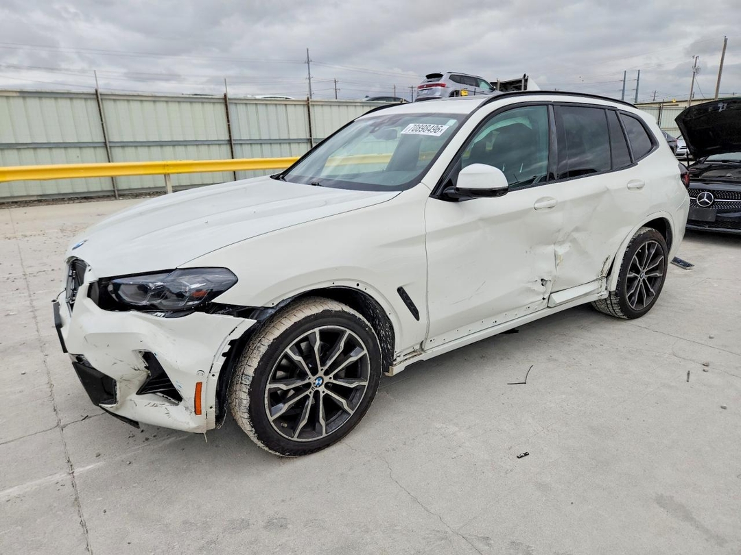 منظر 2023 BMW X3 SDRIVE30I، زاوية 1