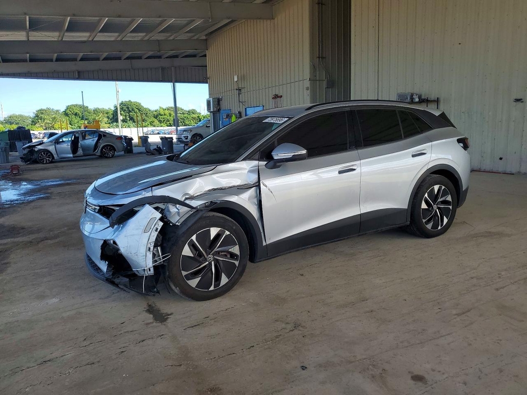 Vista de 2021 VOLKSWAGEN ID.4 PRO, ángulo 1