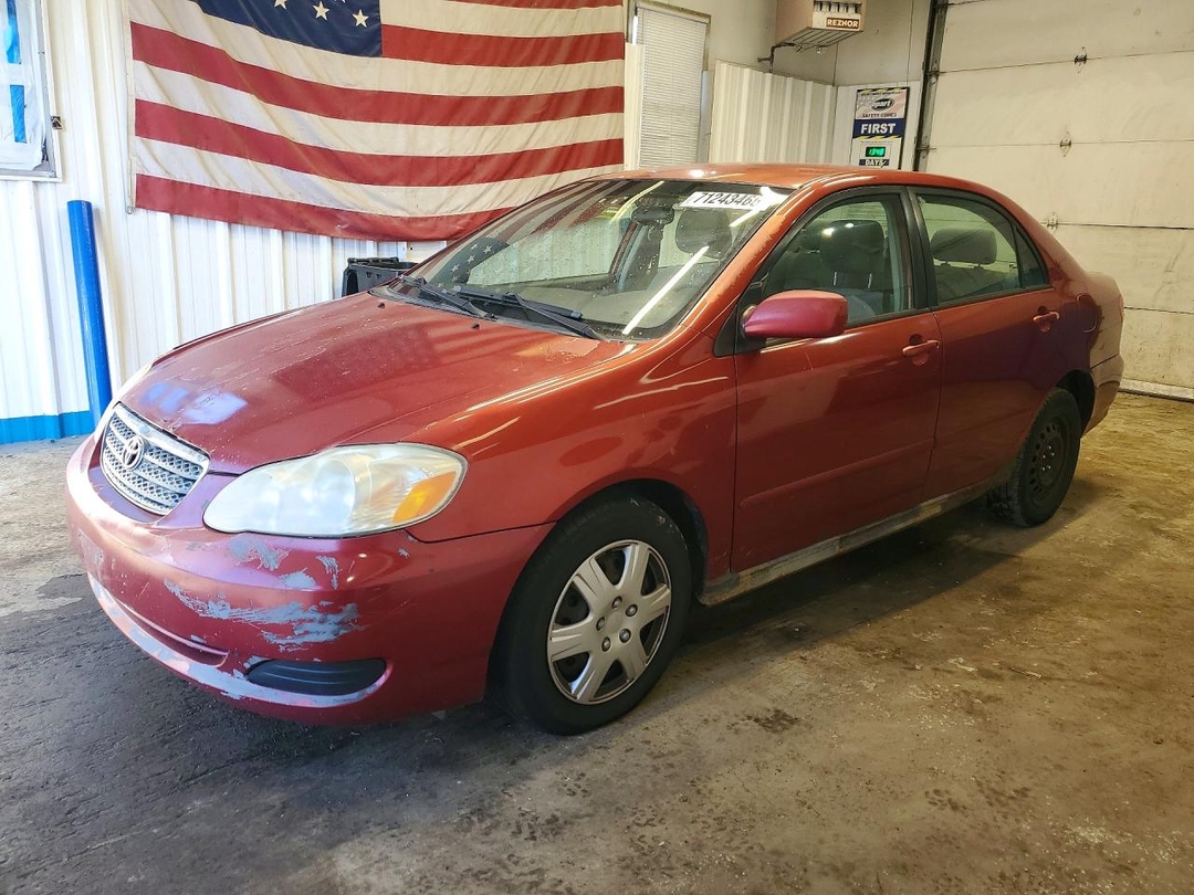 Vista de 2005 TOYOTA COROLLA LE, ángulo 1