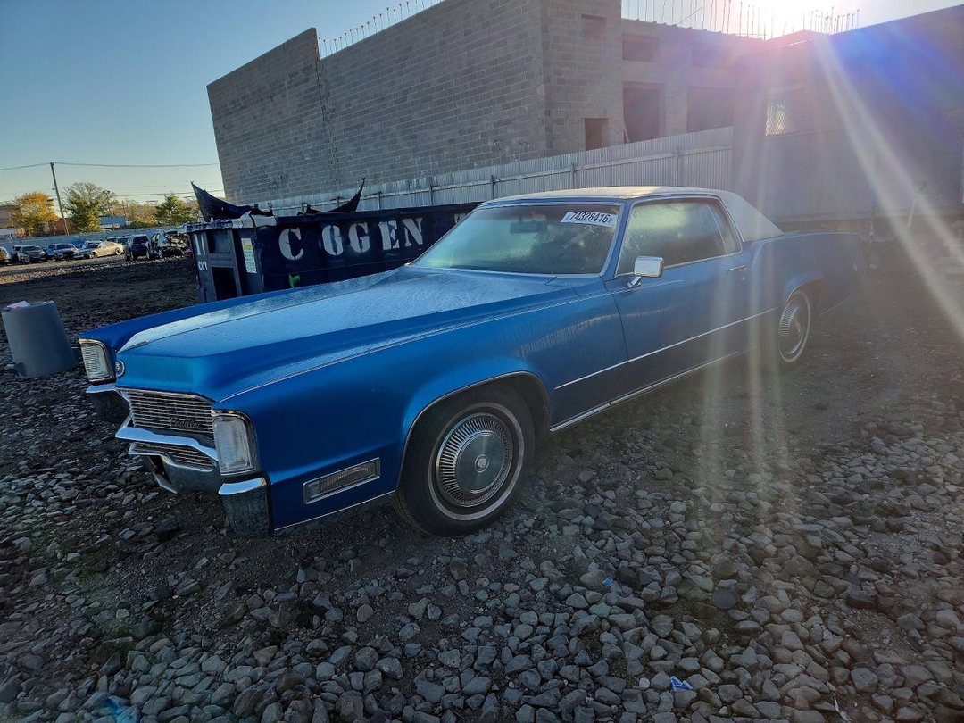 منظر 1969 CADILLAC ELDORADO، زاوية 1