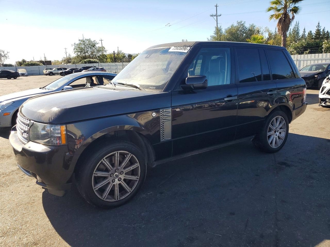 Вид 2010 LAND ROVER RANGE ROVER HSE LUXURY, угол 1