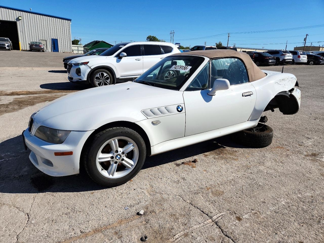Вид 2001 BMW Z3 2.5, угол 1