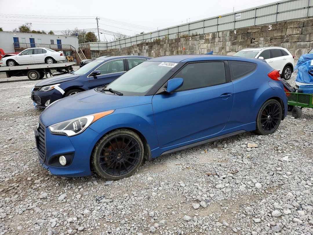 Вид 2016 HYUNDAI VELOSTER TURBO RALLY EDITION, угол 1