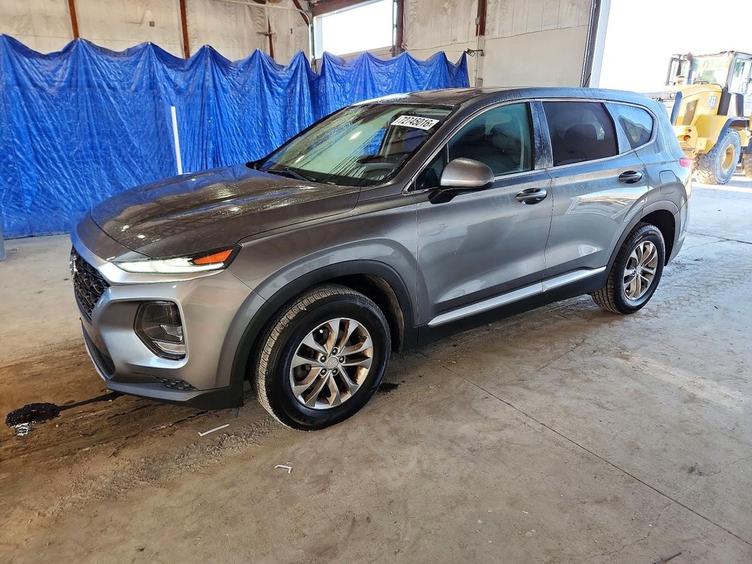 Vista de 2019 HYUNDAI SANTA FE SE, ángulo 1