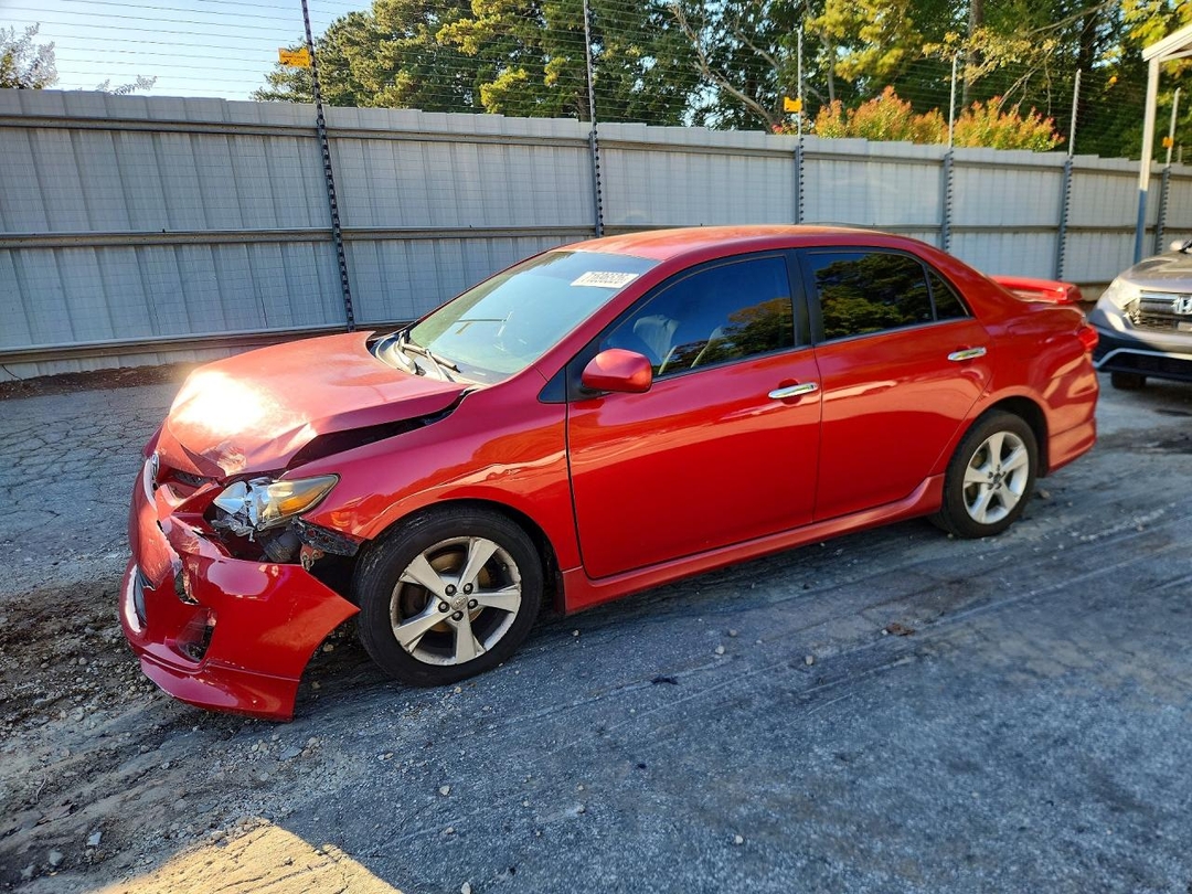 منظر 2012 TOYOTA COROLLA S، زاوية 1