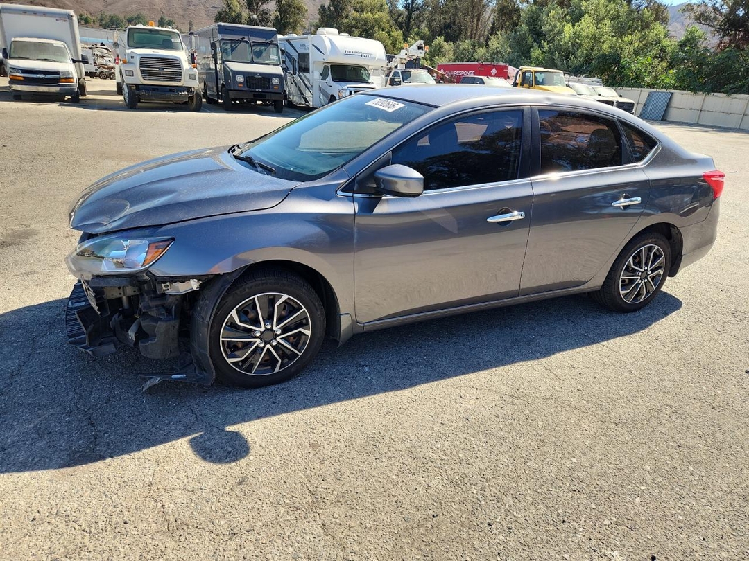 Vedere 2017 NISSAN SENTRA S, unghi 1