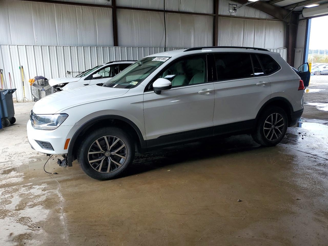 Vedere 2021 VOLKSWAGEN TIGUAN S, unghi 1