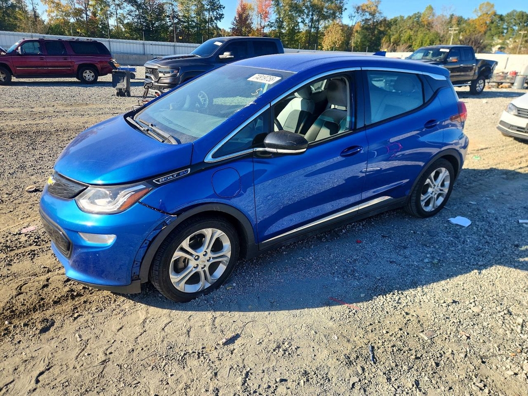 Vue de 2020 CHEVROLET BOLT EV LT, angle 1
