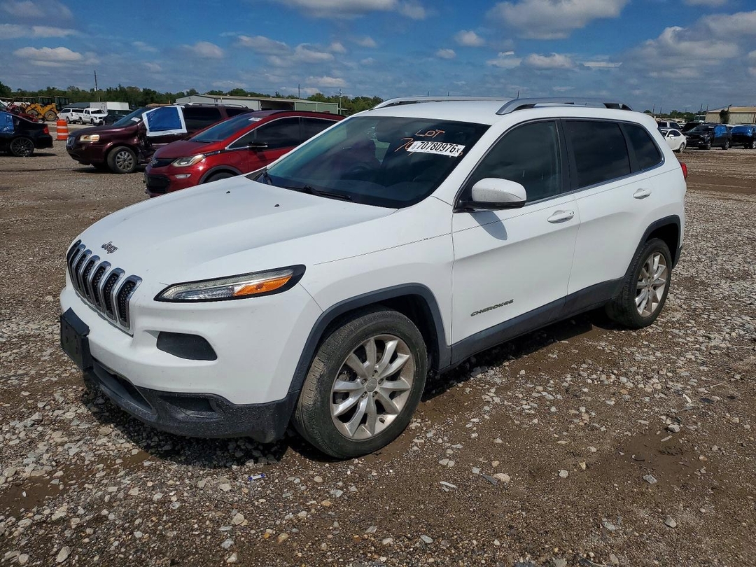 Вид 2015 JEEP CHEROKEE LIMITED, угол 1
